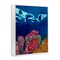 Stupell Industries Abstract Underwater Coral Framed Giclee Wall Art Design by Sara Everett